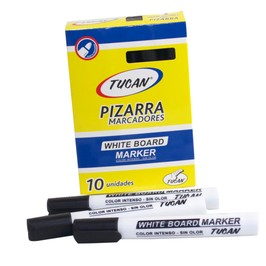Productos Tucan - ¡PIZARRA 2 EN 1! Yeso/Marcador, ideal